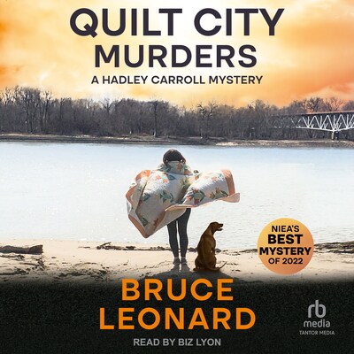 Quilt City Murders – omslag til lydbogen af Bruce Leonard