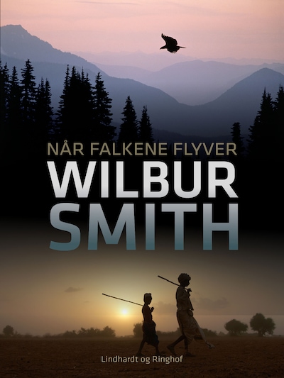 Når falkene flyver – omslag til lydbogen af Wilbur Smith
