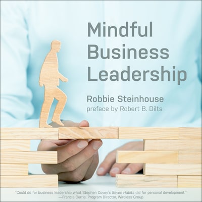 Mindful Business Leadership – omslag til lydbogen af Robbie Steinhouse