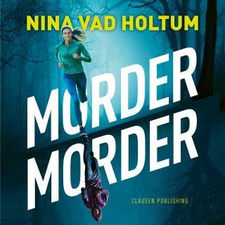 Morder morder – omslag til lydbogen af Nina Vad Holtum