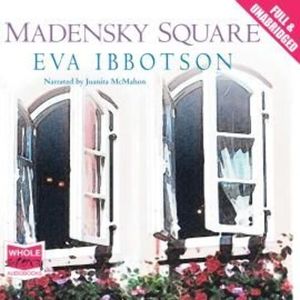 Madensky Square – okładka audiobooka, autor Eva Ibbotson