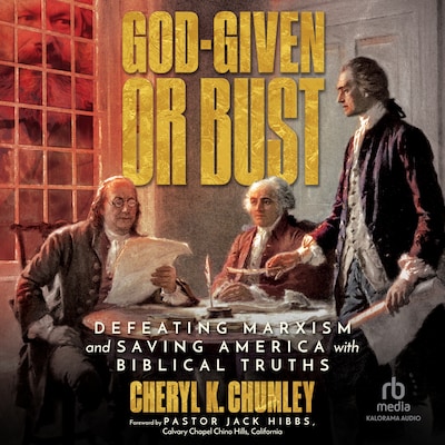 God-Given or Bust – omslag til lydbogen af Cheryl K. Chumley