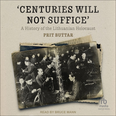 Centuries Will Not Suffice – omslag til lydbogen af Prit Buttar