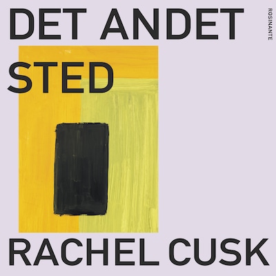 Det andet sted – omslag til lydbogen af Rachel Cusk
