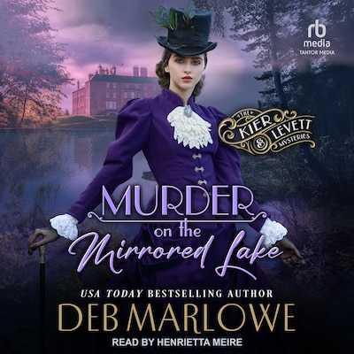 Murder on the Mirrored Lake – omslag til lydbogen af Deb Marlowe