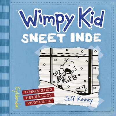 Wimpy Kid 6 - Sneet inde – omslag til lydbogen af Jeff Kinney