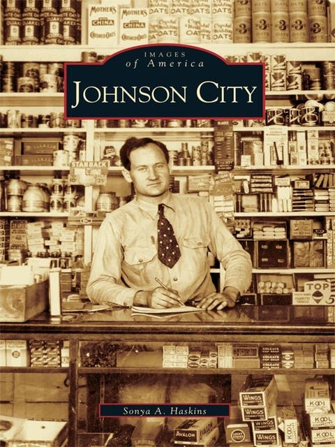 Johnson City – omslag til lydbogen af Sonya A Haskins