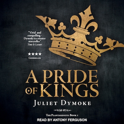A Pride of Kings – omslag til lydbogen af Juliet Dymoke