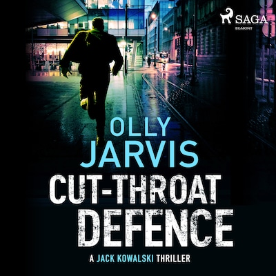 Cut-Throat Defence – omslag til lydbogen af Olly Jarvis
