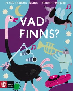Vad finns? – omslag till ljudboken av Monika Forsberg,Peter Fröberg Idling