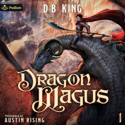 Dragon Magus 1 – omslag til lydbogen af DB King