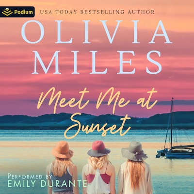 Meet Me at Sunset – omslag til lydbogen af Olivia Miles