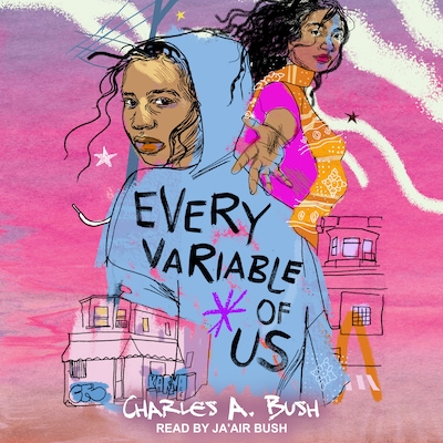 Every Variable of Us – omslag til lydbogen af Charles A. Bush