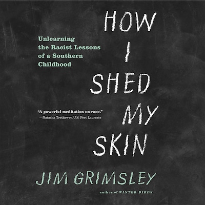 How I Shed My Skin – omslag til lydbogen af Jim Grimsley