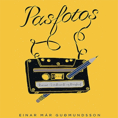 Pasfotos – omslag til lydbogen af Einar Már Gudmundsson