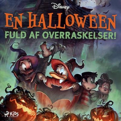 En halloween fuld af overraskelser! – omslag til lydbogen af Disney