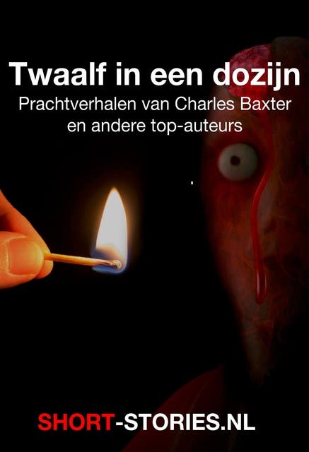 Twaalf in een dozijn – omslag van het luisterboek van Alice Munro,Belcampo,Bob den Uyl,Charles Baxter,Dashiell Hammet,Godfried Bomans,John Jansen van Galen,Pavel Melnikov,Peter van Gestel,Roel van Duyn,T.W.R. De Haan,Villy Sørensen
