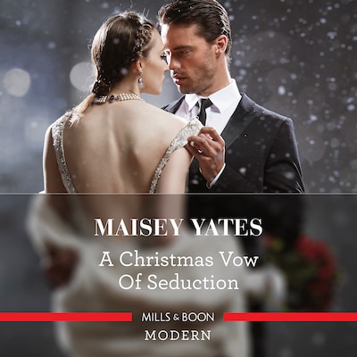 A Christmas Vow Of Seduction – omslag til lydbogen af Maisey Yates