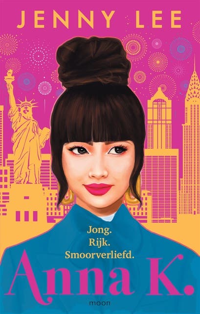 Anna K.: Jong. Rijk. Smoorverliefd. – omslag van het luisterboek van Jenny Lee