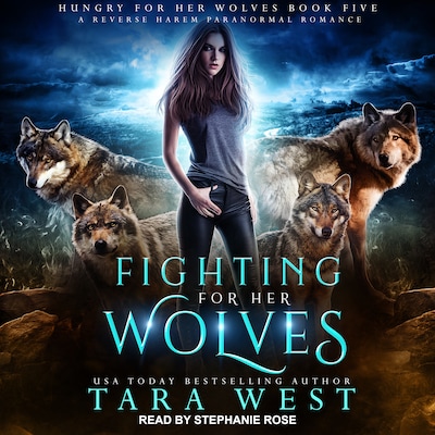 Fighting for Her Wolves – omslag til lydbogen af Tara West