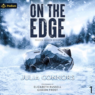 On the Edge – omslag til lydbogen af Julia Connors