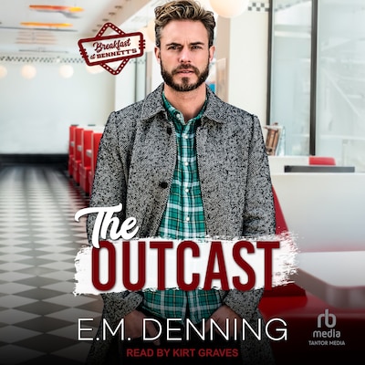 The Outcast – omslag til lydbogen af E.M. Denning