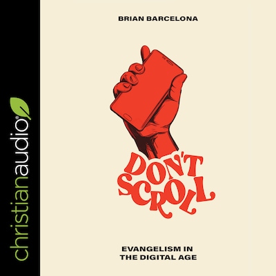Don't Scroll – omslag til lydbogen af Brian Barcelona