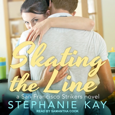Skating the Line – omslag til lydbogen af Stephanie Kay