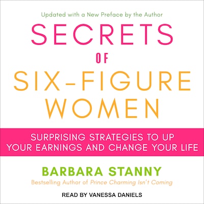 Secrets of Six-Figure Women – omslag til lydbogen af Barbara Stanny