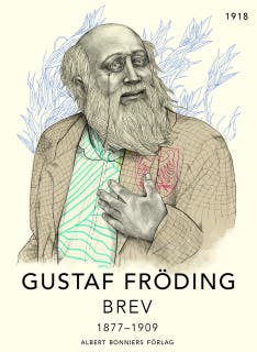Brev : 1877-1909 – omslag till ljudboken av Gustaf Fröding