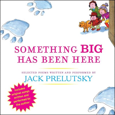 Something Big Has Been Here – omslag til lydbogen af Jack Prelutsky