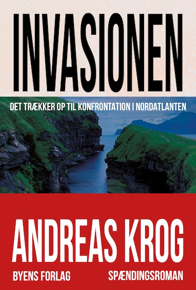 Invasionen – omslag til lydbogen af Andreas Krog