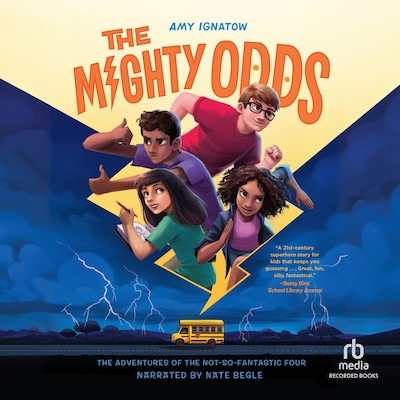 The Mighty Odds – omslag til lydbogen af Amy Ignatow