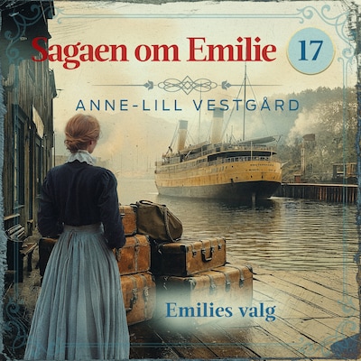 Emilies valg - 17 – omslag til lydbogen af Anne-Lill Vestgård
