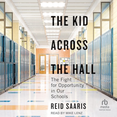 The Kid Across the Hall – omslag til lydbogen af Reid Saaris