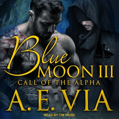 Blue Moon III – omslag til lydbogen af A.E. Via