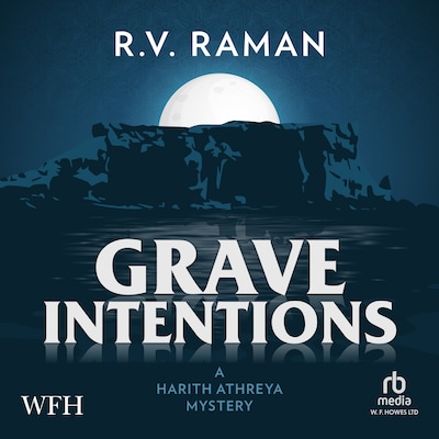 Grave Intentions – omslag til lydbogen af RV Raman