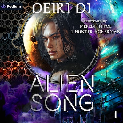 Alien Song – omslag til lydbogen af Deiri Di