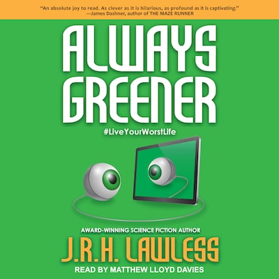 Always Greener – omslag til lydbogen af J.R.H. Lawless