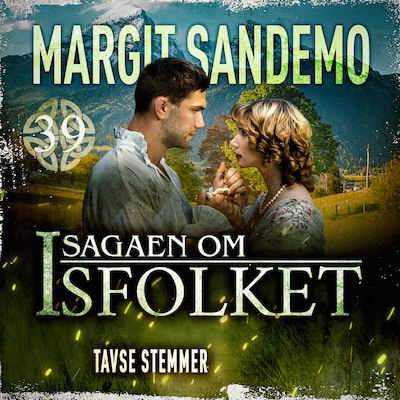 Isfolket 39 - Tavse stemmer – omslag til lydbogen af Margit Sandemo