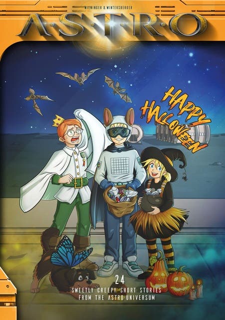 Halloween - 24 sweetly creepy Short Storis from the ASTRO-Universe – omslag til lydbogen af Martin Wintersberger, Manuela Wieninger