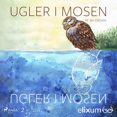 Ensomme dyr 2. Ugler i mosen – omslag til lydbogen af Jan Oxholm