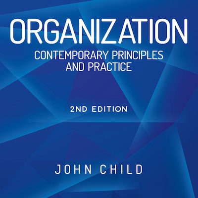 Organization – omslag til lydbogen af John Child