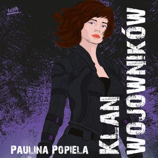 Klan wojowników – okładka audiobooka, autor Paulina Popiela