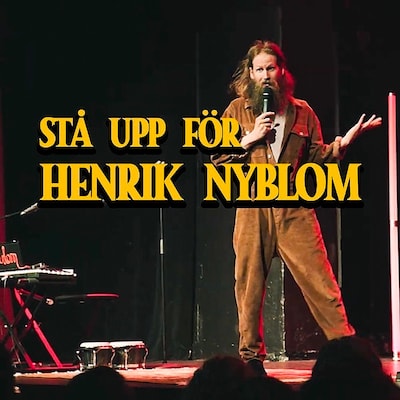 Stå Upp för Henrik Nyblom – omslag till ljudboken av Henrik Nyblom