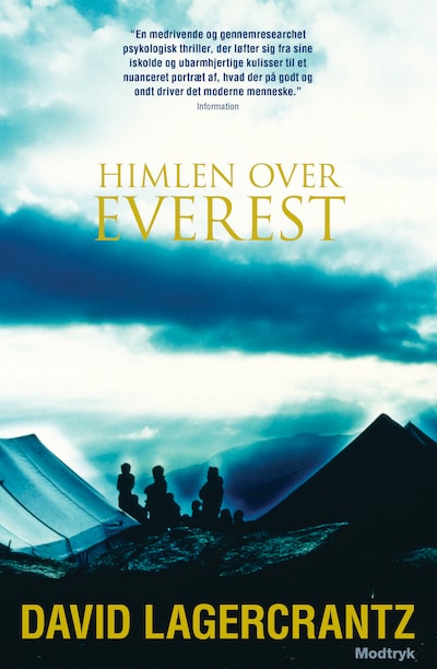 Himlen over Everest – omslag til lydbogen af David Lagercrantz