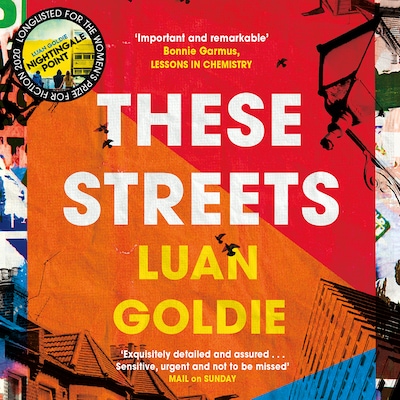 These Streets – omslag til lydbogen af Luan Goldie