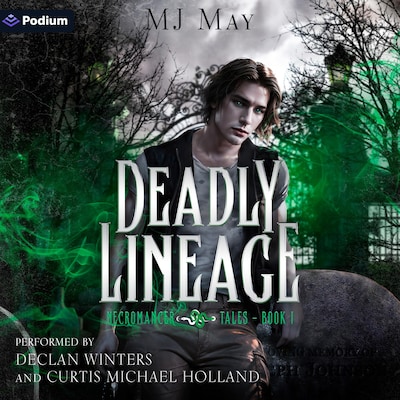 Deadly Lineage – omslag til lydbogen af MJ May