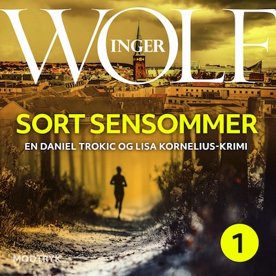 Sort sensommer – omslag til lydbogen af Inger Wolf