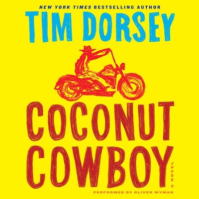Coconut Cowboy – omslag til lydbogen af Tim Dorsey